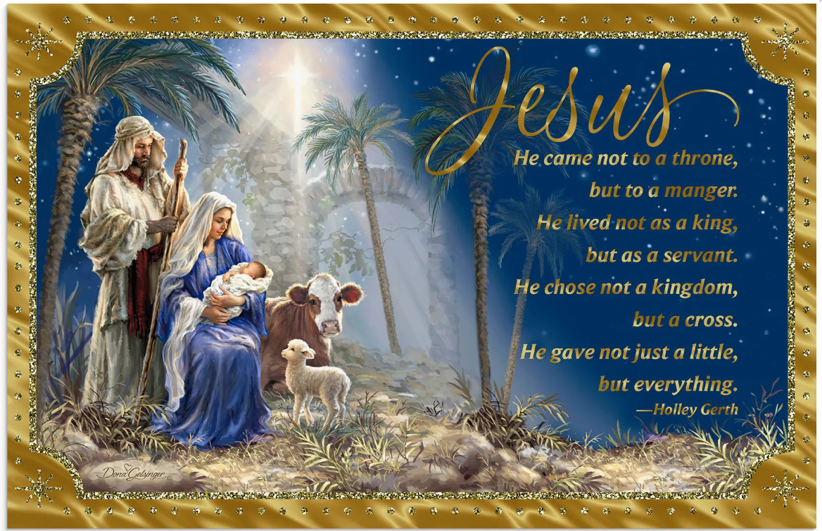 Jesus Nativity - 18 Christmas Boxed Cards