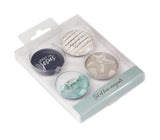 Give You Rest Glass Magnet Set